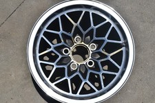 Pontiac Firebird 1977-1979 Oem Original Factory 15x8 Snowflake Black Used