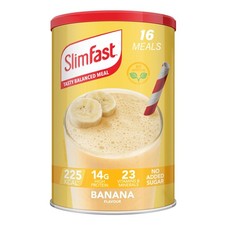 SlimFast Banana Flavour, 16 Servings, 584 g