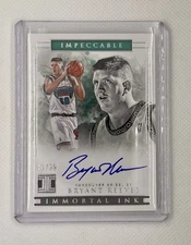 2018-19 Panini Impeccable Bryant Reeves Immortal Ink Auto 28/99 Grizzlies
