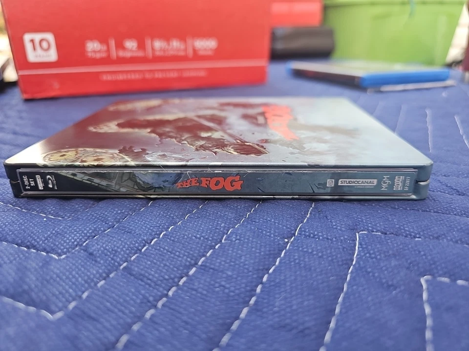 THE FOG Limited Edition 4K/UHD Blu Ray Steelbook+ 7” VINYL NEW Rare! Foto 2 de 4