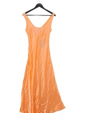 Weekday A-Line Maxi Dress in Orange