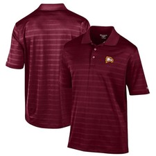 Champion Winthrop Eagles Relaxed Fit Textured Solid Polo - Maroon - Large