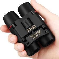 30x60 HD Binoculars Compact Foldable Telescope Bird Watching Travel Sports