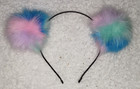 🎀 Girl's 38 Hair Accessory Lot Headband Holiday Clip Cat Unicorn Pom Bow Flower — photo 8
