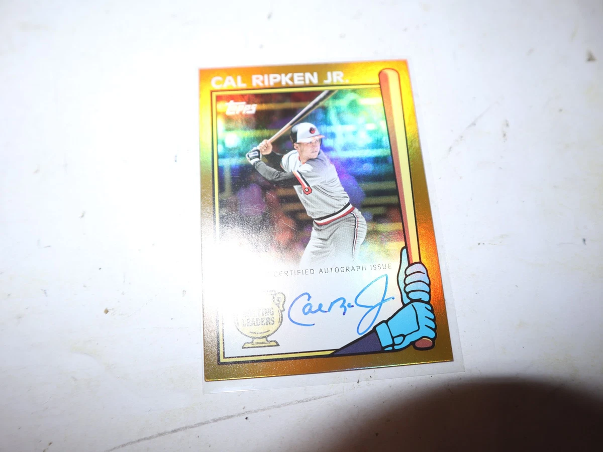 Baseball Cal Ripken, Jr. Autographed Sports Trading Cards for sale