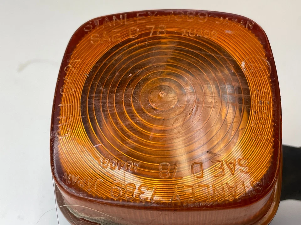 1980 HONDA C70 Passport OEM Tail Light Turn Signals License Plate BKT HM174 C 70 - Image 4 of 4