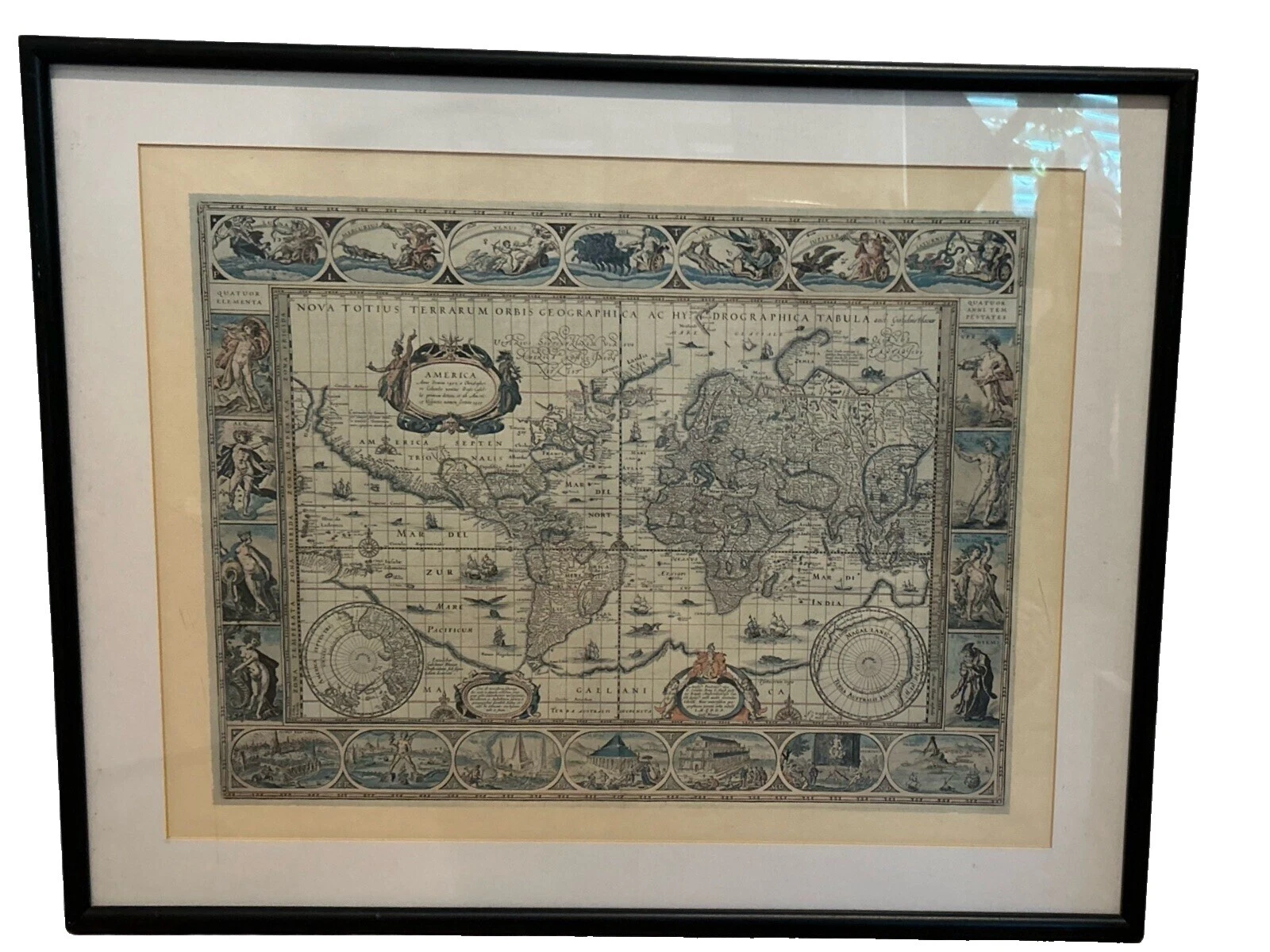 Vintage Reproduction Reproduction Antique Maps, Atlases & Globes