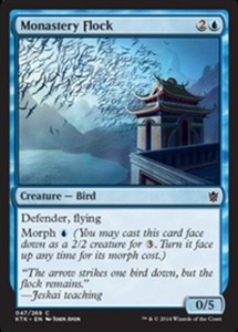 Monastery Flock x4 - Khans of Tarkir - NM-Mint, English - Khans of Tarkir