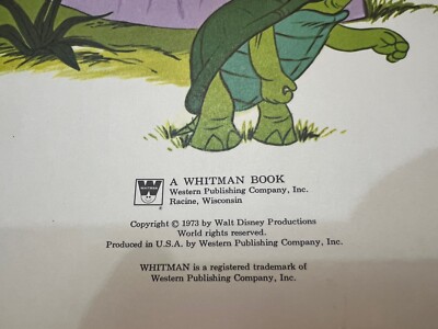 RARE Vintage 14-inch tall Disney's Robin Hood A Golden Adventure Book 1973  | eBay