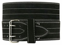 Weight Lifting / Power Lifting Belt Suede Double Prong Leather Belt - 4 Inche... on sale Weight Lifting / Power Lifting Belt Suede Double Prong Leather Belt - 4 Inche... on sale