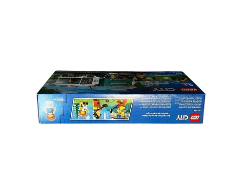 Lego City Sealed Box Set 60386 Riciclo Camion Veicolo Set Nuovo Nuovo con scatola Quantità Ritirato - Foto 3 di 5