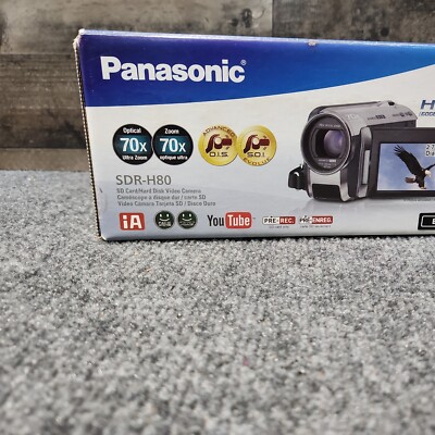 Panasonic パナソニック SDR-H80 SD/HDD ビデオカメラ 概要 SD/HDDビデオカメラ SDR-H80 | デジタルビデオカメラ