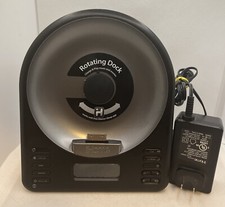 iHome iA63 Alarm Clock and Motorized Rotating...