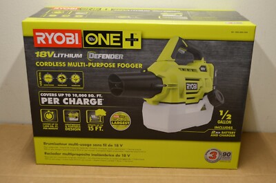 Ryobi One+ 18V 1/2-Gallon Chemical Fogger with Battery and