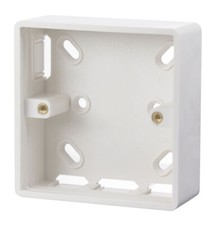 Click Mode Back Box Range White Wiring Accessories