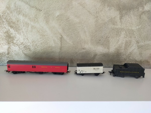 LOTE VAGON ROYAL MAIL JOUEF TENDER FLEISCHMAN MERCANCIAS HO