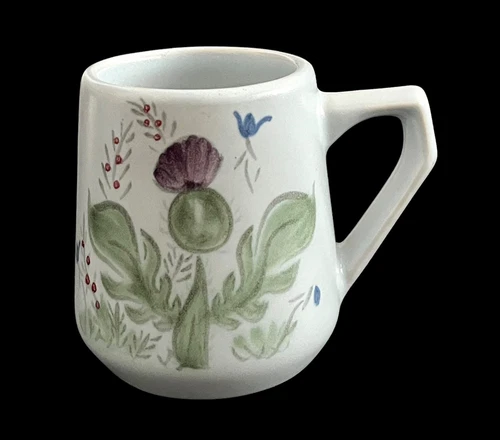 Vintage Buchan Portobello Thistleware Stoneware Coffee Tea Mug Scotland 311 EUC