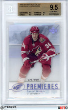 POP 1: Daniel Winnik RC BGS 9.5: 2007-08 Upper Deck Ice Rookie Card Gisto /999