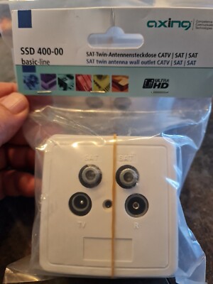 BK SAT Twin Dose AXING SSD 4-00 für MERTEN GIRA BERKER JUNG BUSCH JÄGER 