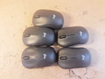 5x Logitech M220 Silent Maus kabellos 2,4 GHz USB-Empfänger fehlt 