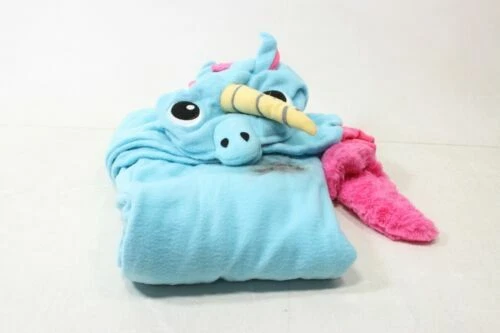 Vestido de Unicórnio Flanela Fantasias Unissex