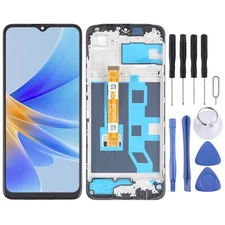 For OPPO A1x OEM LCD Screen Digitizer Full Assembly with Frame