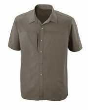 North End Sport Red 88675 Men's Charge Recycled Poly. Performance S/S Black Lg