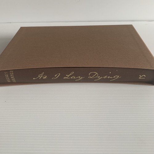 As I Lay Dying William Faulkner London The Folio Society 2011 Book W Slip Case - Picture 16 of 17
