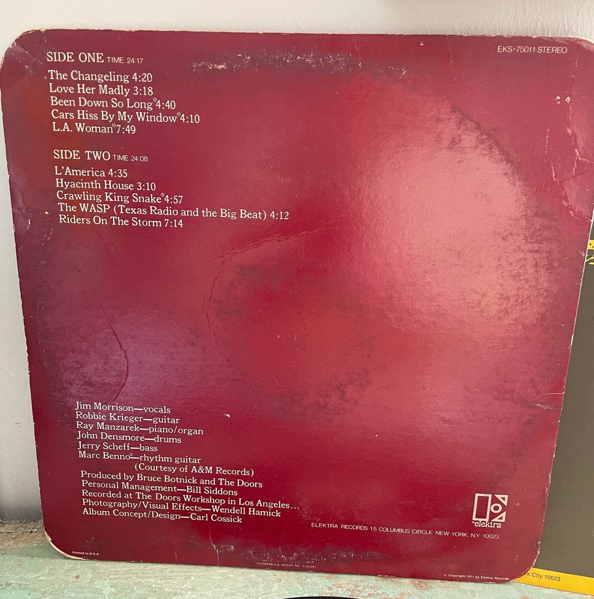 【US盤】ドアーズ Doors L.A. Woman LP EKS-75011 51IRgEQiCnL._UF1000,1000_QL80_.jpg