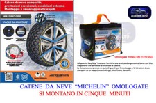 CATENE DA NEVE AUTO - Catene Neve MICHELIN Easy Grip Evolution Cerchio 225/65-17
