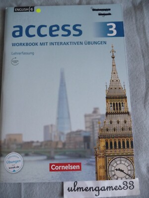   English G access 3 Workbook Lehrerfassung  Lösungen  
