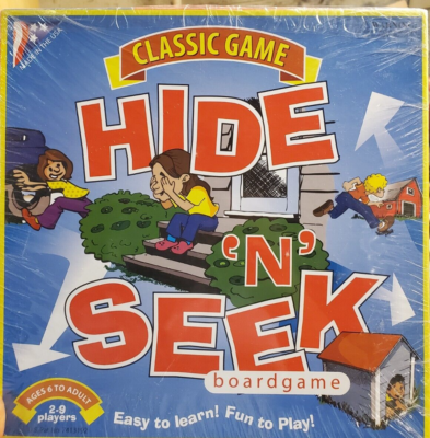 Vintage Ideal Toy Co 1967 Hide N' Seek Childrens Board Game