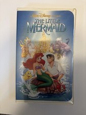 Disney The Little Mermaid (VHS, 1989, Black D...