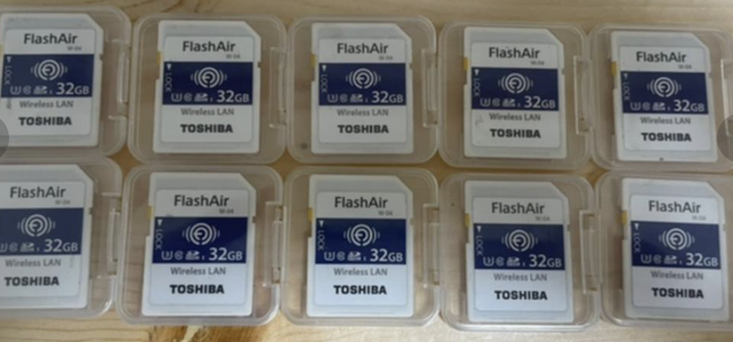 東芝 Flashair Wー04 生産中止品 10枚一括 週末値下げ 