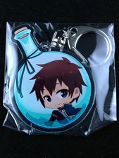 KonoSuba 2 Kazuma Satou Flask Series Acrylic Key Ring Holder JIN+ New