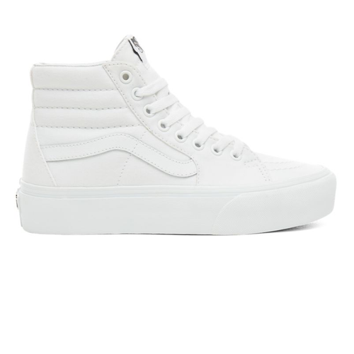 SCARPE VANS SK8-HI PLATFORM 2.0 ALTE STIVALETTO ZEPPA BIANCHE TOTAL WHITE  2020 | eBay