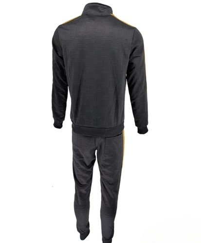  Herren Tim Trainingsanzug Set Unterteil durchgehender Reißverschluss Jacke Hose Freizeitkleidung S-5XL - Bild 19 von 24