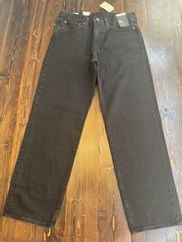 Levi's Premium 568 Loose Straight Men’s Jeans, Black, No Stretch, 31x32, NWT