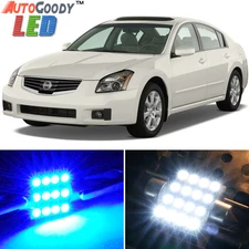 15 x Premium Blue LED Lights Interior Package Kit for Nissan Maxima 04-08 + Tool
