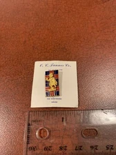 O.C. Tanner Co. Salt Lake City Scotsman Tartan Enamel Design 1/10th 10k GF Pin