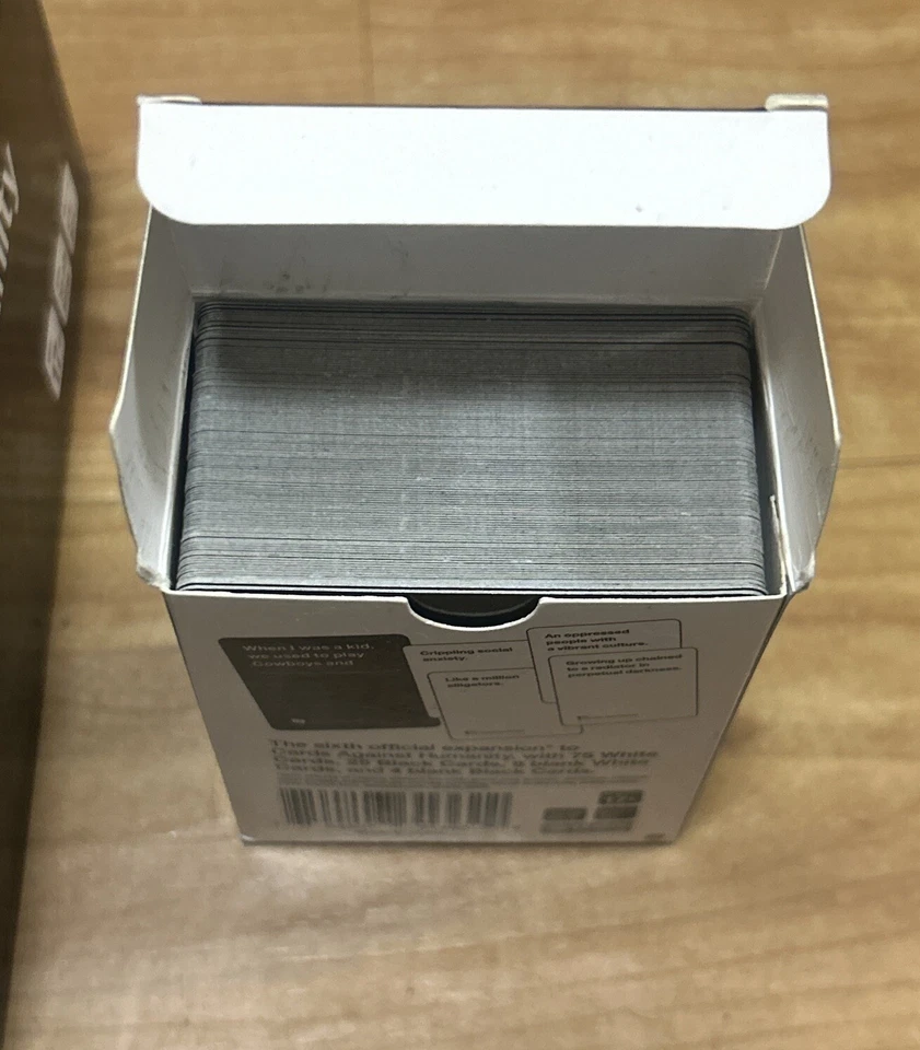 Cards Against Humanity Set Plus Sealed Sixth Expansion Pack 6th - Image 4 of 4