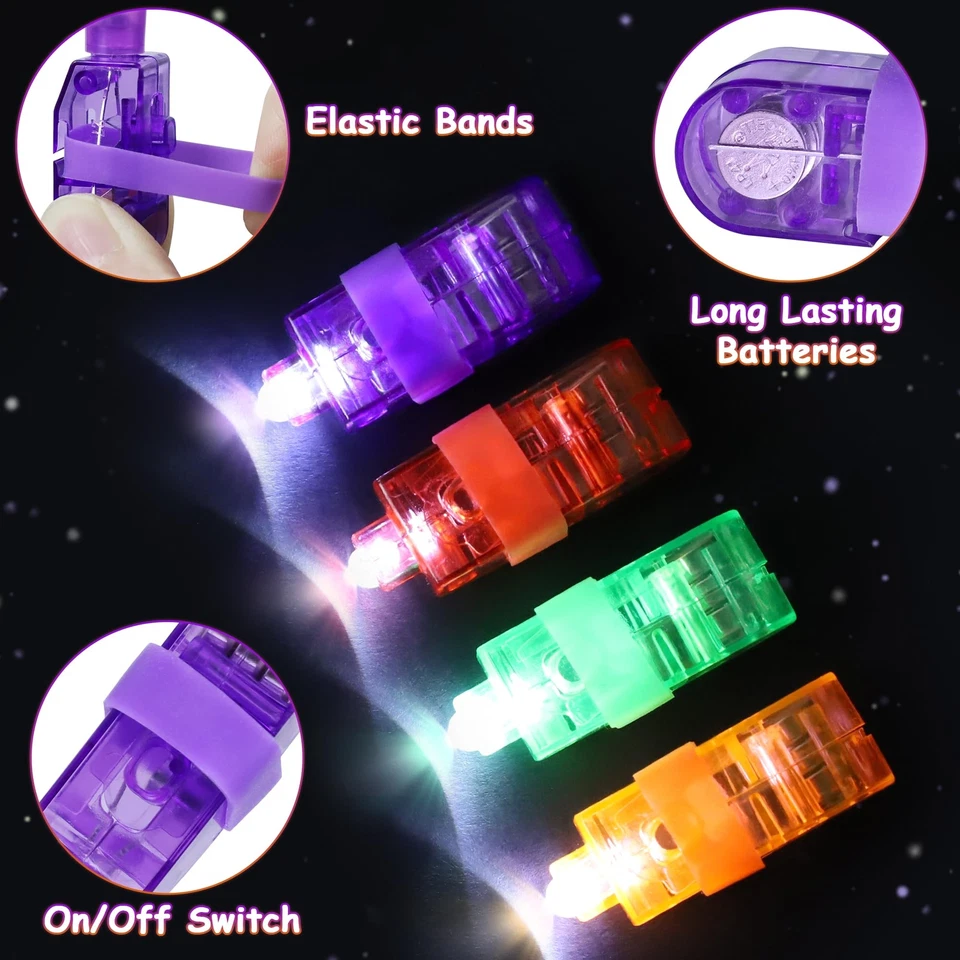 36 ШТ. Рождественские Светодиодные Лампы, Светящиеся в Темноте Предпочтения для Вечеринки Классный Приз - Изображение 3 из 4