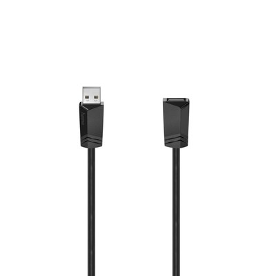 Sonero® Cavo dati da USB-A a USB-A, cavo di prolunga, cavo USB tipo A, USB 3.0, 5 GB/s, grigio siderale/nero, 3,00 m