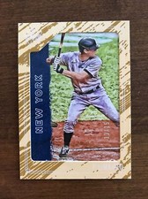 DJ LeMahieu 2021 Diamond Kings Wood Frame #70 New York Yankees Cubs LSU /15