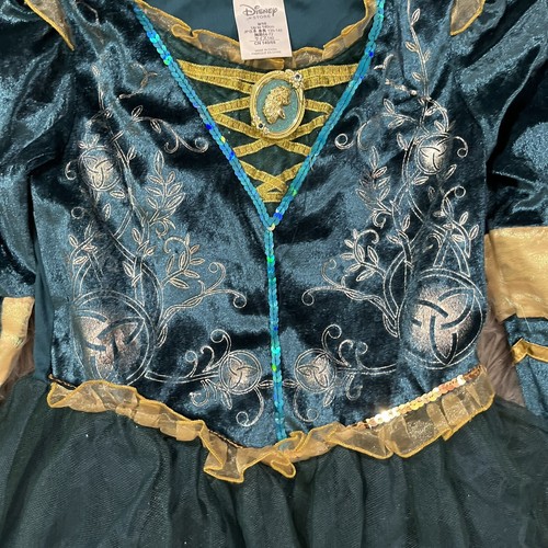 Disney Store Merida Girls Size 9/10 Brave Costume Princess Dress Up Play - Picture 5 of 10