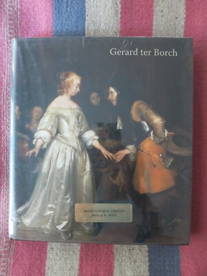 Gerard ter Borch by Arthur Wheelock Jr (2004, HC, DJ) 1st Ed Museum Exhibit Art