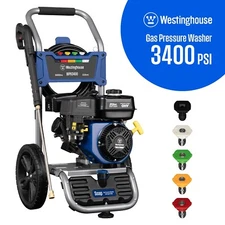 Westinghouse Refurbished 3400 PSI 2.6 GPM Gas Powered Cold Water Pressure Washer