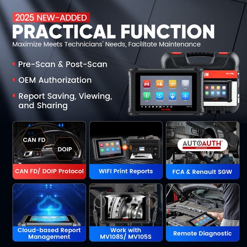 Autel MaxiCOM MX900 as MK900BT MK900 Pro Car All System Diagnostic Scanner Tool - Picture 8 of 18