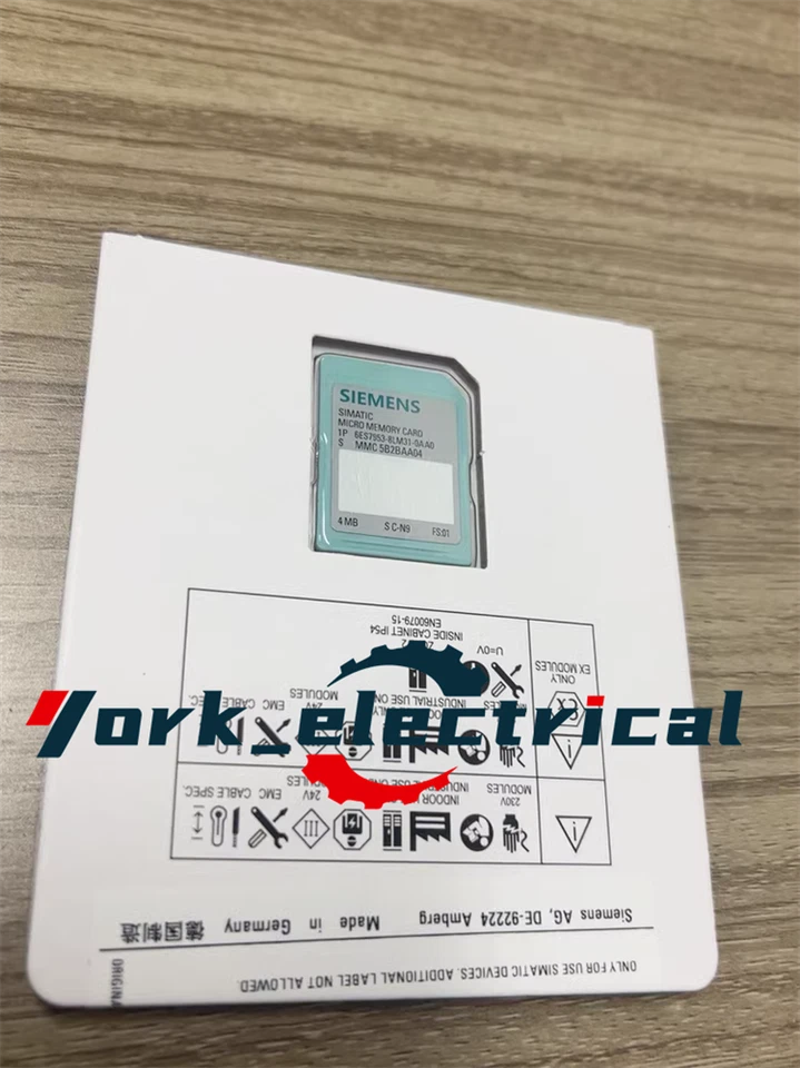 6ES7953-8LM31-0AA0 NEW SIEMENS SIMATIC S7-300 Memory Card 6ES7953-8LM31-0AA0 - Image 2 of 3