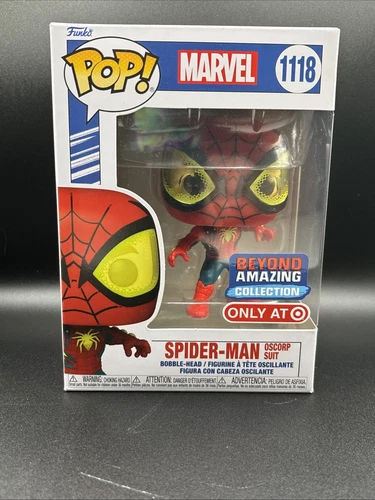 Funko Pop Beyond Amazing Spider-Man #1118 Oscorp Suit Target Exclusive 2022